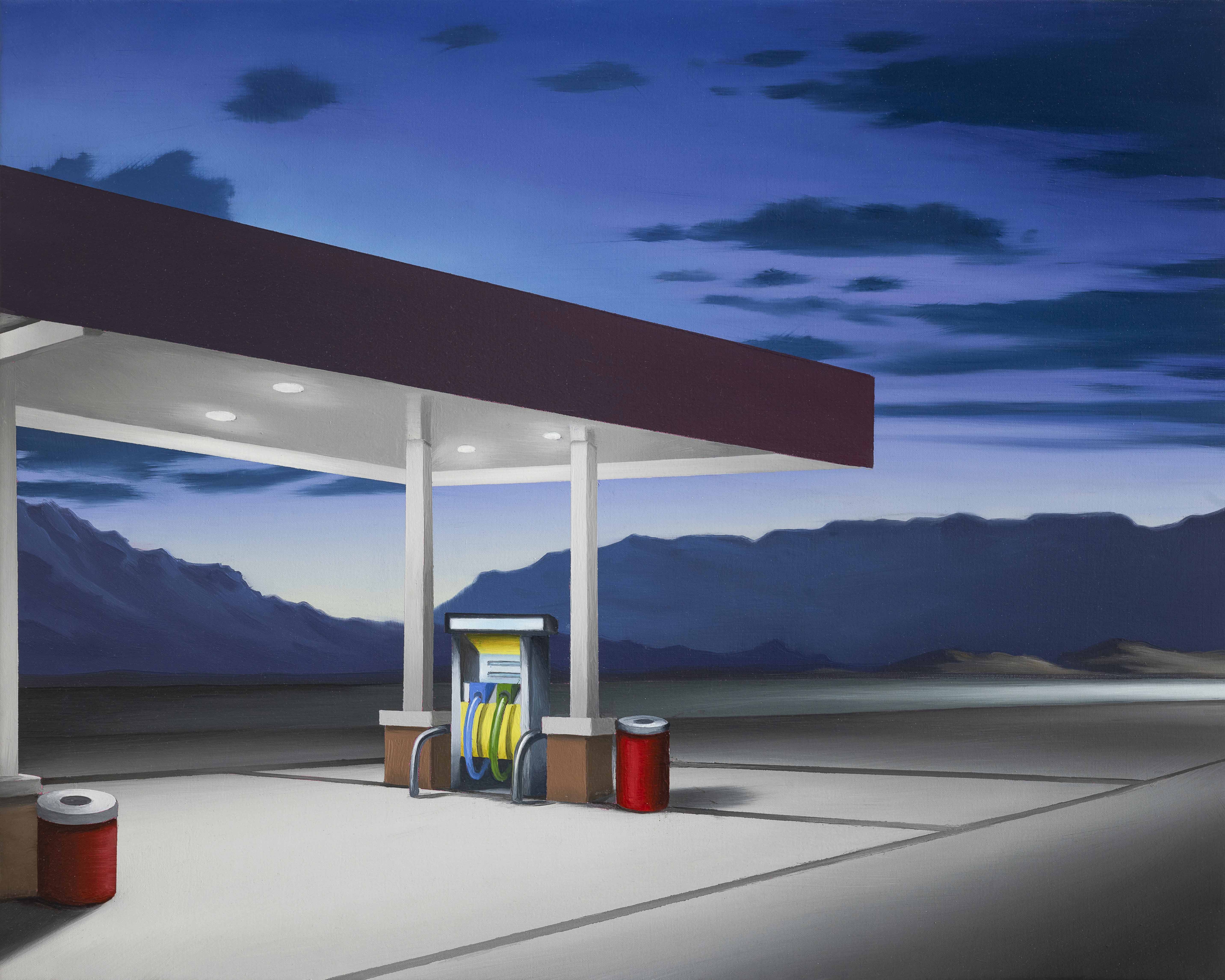 Gasoline is white - Midnight oil